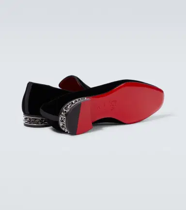 Christian Louboutin Dandyrocks velvet loafers | Thumbnail 5 Christian Louboutin Dandyrocks velvet loafers | Thumbnail 5