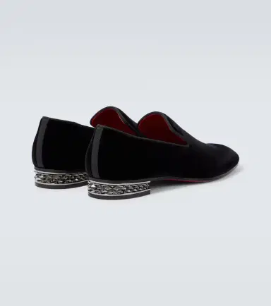 Christian Louboutin Dandyrocks velvet loafers | Thumbnail 6 Christian Louboutin Dandyrocks velvet loafers | Thumbnail 6