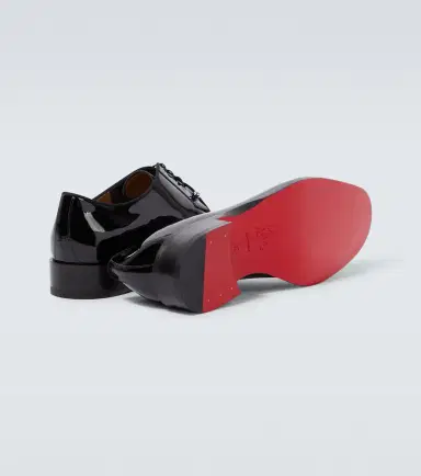 Christian Louboutin Chambeliss patent leather Derby shoes | Thumbnail 4