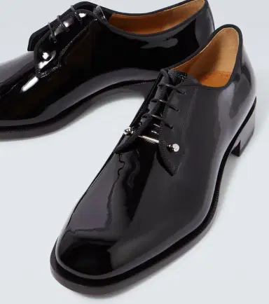 Christian Louboutin Chambeliss patent leather Derby shoes | Thumbnail 6