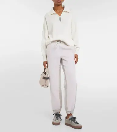 Brunello Cucinelli Wool-blend sweatpants | Thumbnail 4