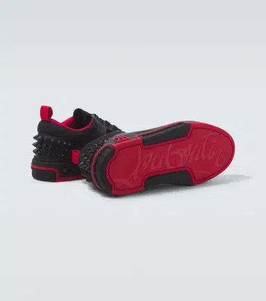 Christian Louboutin Astroloubi leather and suede sneakers | Thumbnail 2 Christian Louboutin Astroloubi leather and suede sneakers | Thumbnail 2