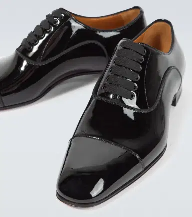 Christian Louboutin Greggo patent leather Oxford shoes | Thumbnail 3 Christian Louboutin Greggo patent leather Oxford shoes | Thumbnail 3