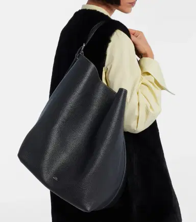 TOTEME Belted leather tote bag | Thumbnail 3