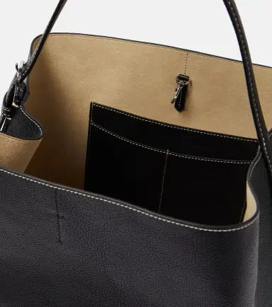 TOTEME Belted leather tote bag | Thumbnail 5