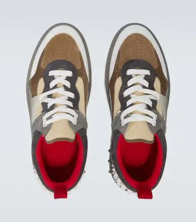 Christian Louboutin Astroloubi leather and suede sneakers | Thumbnail 3 Christian Louboutin Astroloubi leather and suede sneakers | Thumbnail 3