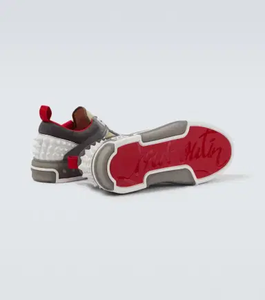 Christian Louboutin Astroloubi leather and suede sneakers | Thumbnail 4 Christian Louboutin Astroloubi leather and suede sneakers | Thumbnail 4