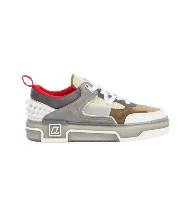 Christian Louboutin Astroloubi leather and suede sneakers | Thumbnail 1 Christian Louboutin Astroloubi leather and suede sneakers | Thumbnail 1