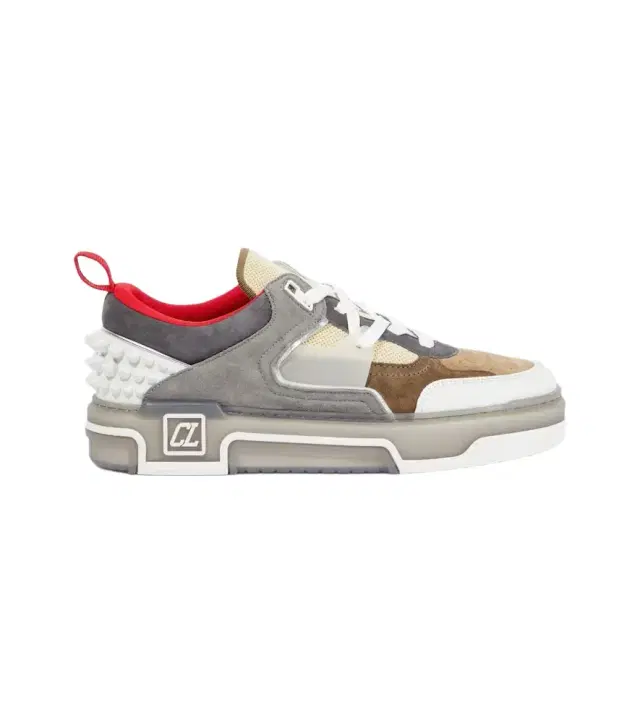 Astroloubi leather and suede sneakers