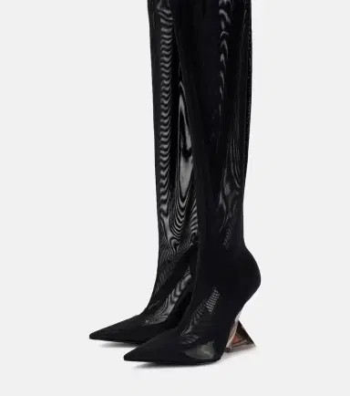 The Attico Cheopissima thigh high 105 boots | Thumbnail 4