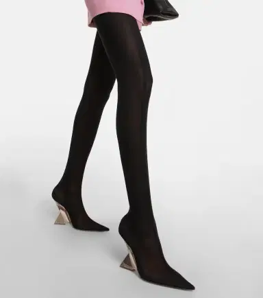 The Attico Cheopissima thigh high 105 boots | Thumbnail 5