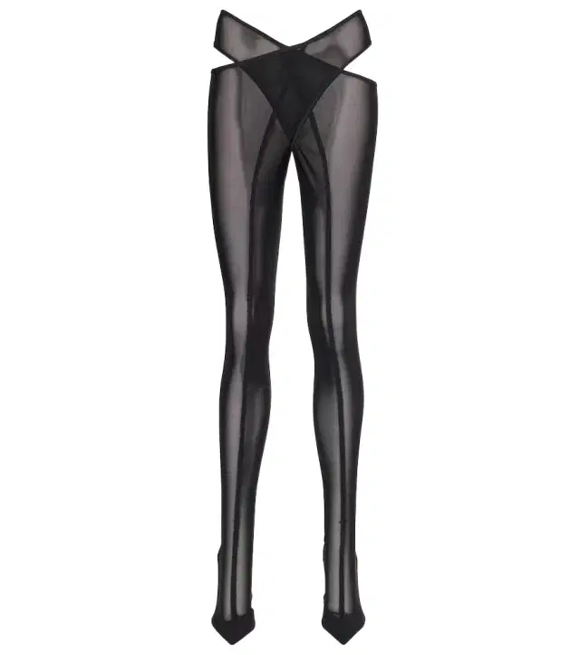 The Attico Cheopissima thigh high 105 boots