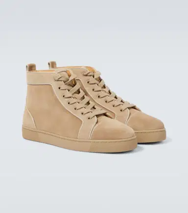 Christian Louboutin Louis suede high-top sneakers | Thumbnail 3 Christian Louboutin Louis suede high-top sneakers | Thumbnail 3