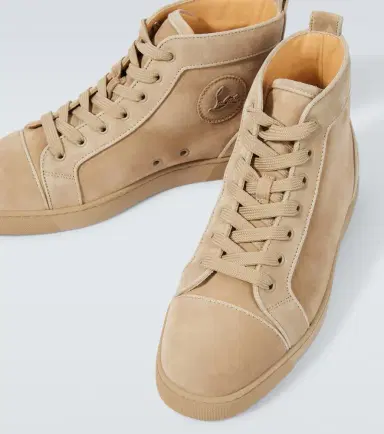 Christian Louboutin Louis suede high-top sneakers | Thumbnail 4 Christian Louboutin Louis suede high-top sneakers | Thumbnail 4