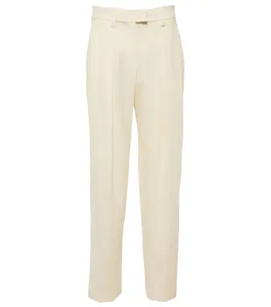Brunello Cucinelli High-rise gabardine wide-leg pants | Thumbnail 1