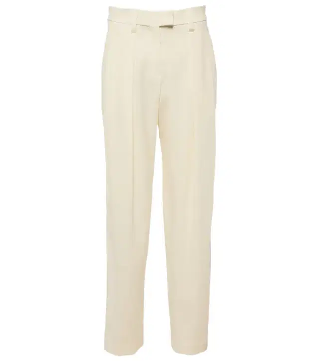 Brunello Cucinelli High-rise gabardine wide-leg pants