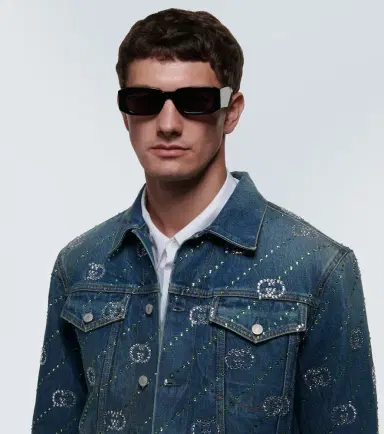Gucci Rectangular sunglasses | Thumbnail 4 Gucci Rectangular sunglasses | Thumbnail 4