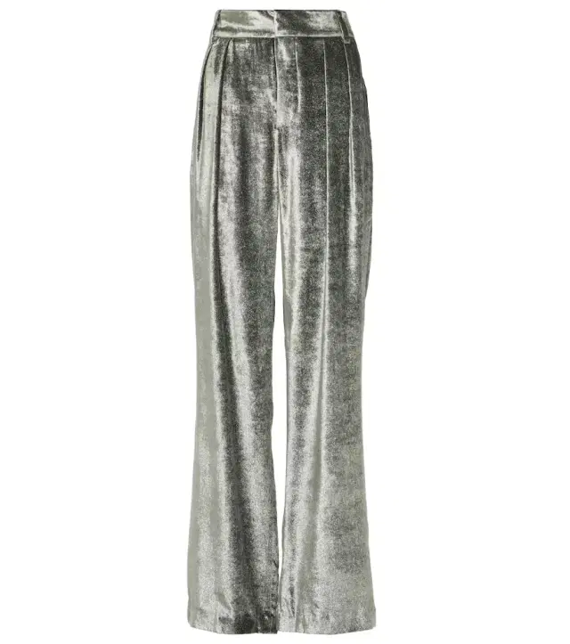 Brunello Cucinelli Velvet wide-leg pants