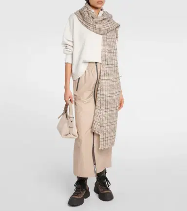 Brunello Cucinelli Zip-up taffeta maxi skirt | Thumbnail 3