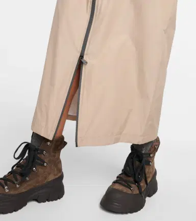 Brunello Cucinelli Zip-up taffeta maxi skirt | Thumbnail 5