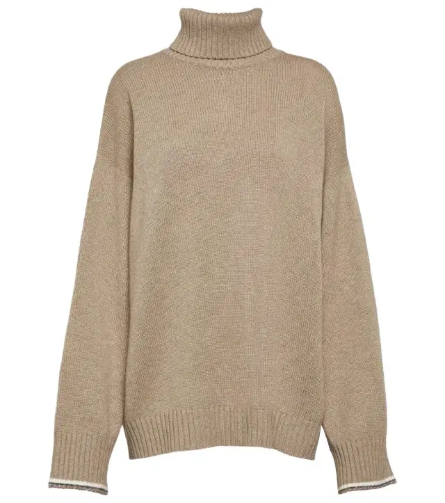 Brunello Cucinelli Wool, cashmere and silk sweater