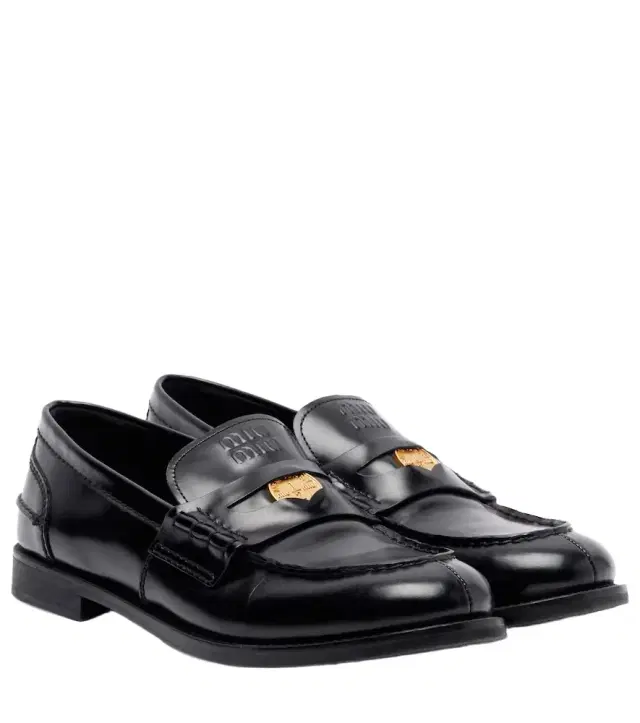 Miu Miu Leather loafers