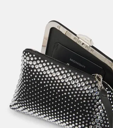 The Attico Midnight Mini embellished clutch | Thumbnail 2