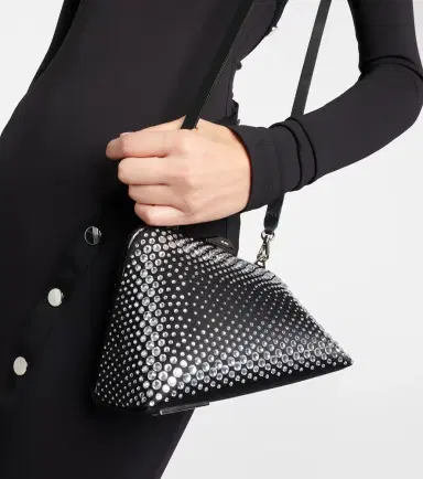 The Attico Midnight Mini embellished clutch | Thumbnail 4
