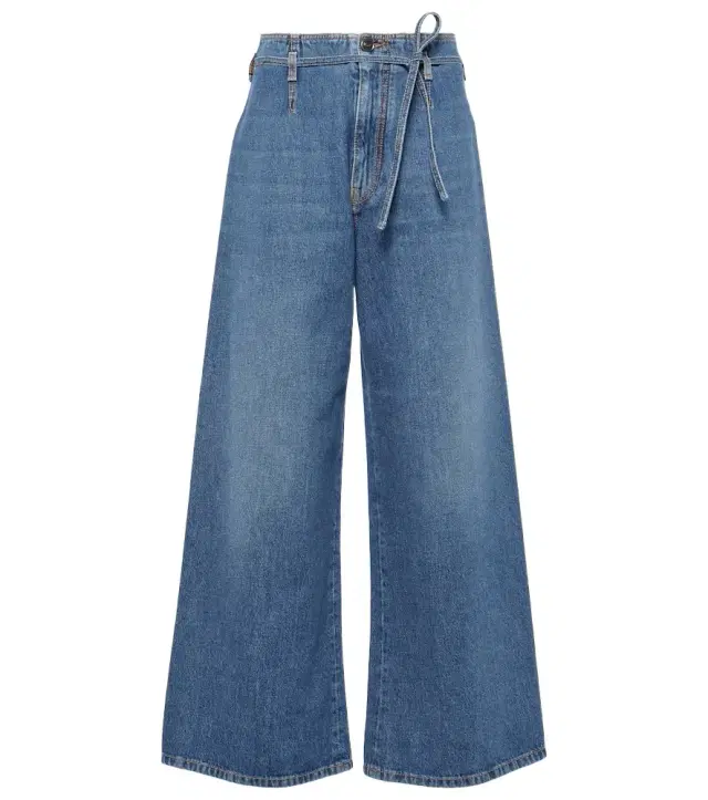 Etro High-rise wide-leg jeans