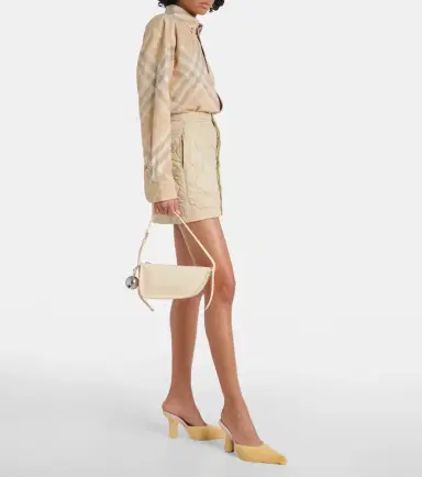 Burberry Shield Mini leather shoulder bag | Thumbnail 2