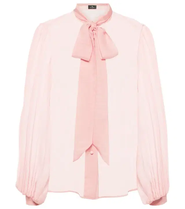 Etro Bow-detail silk blouse