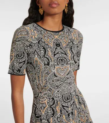 Etro Paisley printed minidress | Thumbnail 2