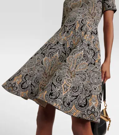 Etro Paisley printed minidress | Thumbnail 4