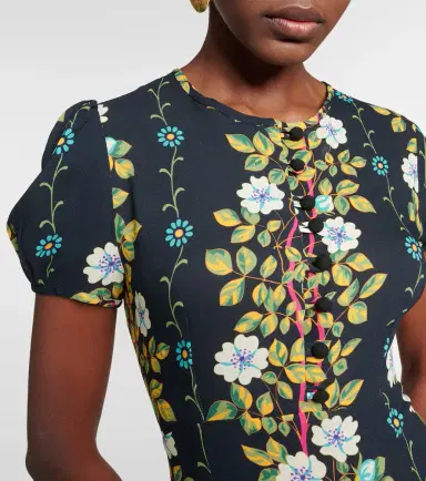 Etro Floral midi dress | Thumbnail 3