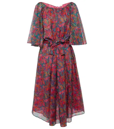 Eres Daisy floral cotton midi dress | Thumbnail 1