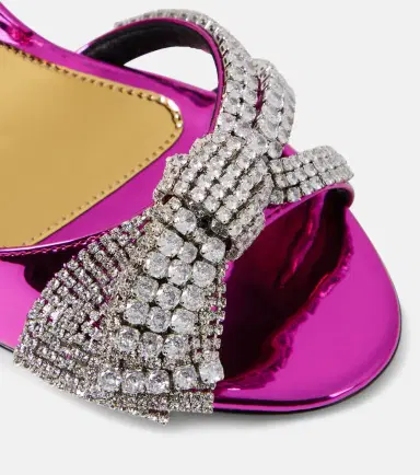 Alexandre Vauthier Shooting embellished mules | Thumbnail 4