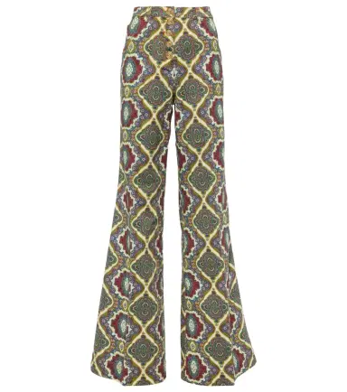 Etro Printed high-rise wide-leg jeans | Thumbnail 1