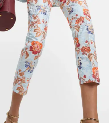 Etro Floral jacquard pants | Thumbnail 5