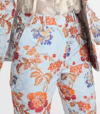 Etro Floral jacquard pants | Thumbnail 6