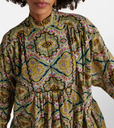 Etro Printed cotton shirt dress | Thumbnail 2
