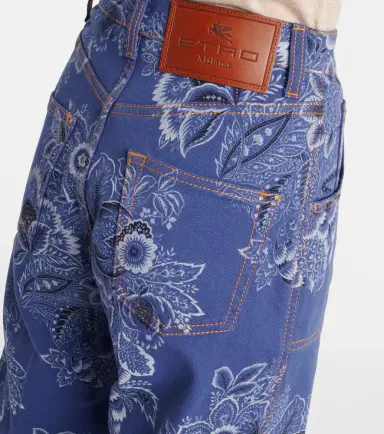 Etro Floral high-rise flared jeans | Thumbnail 3
