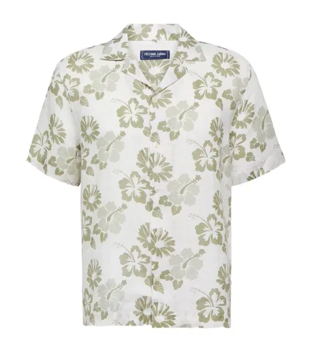 Frescobol Carioca Petala Roberto floral linen shirt