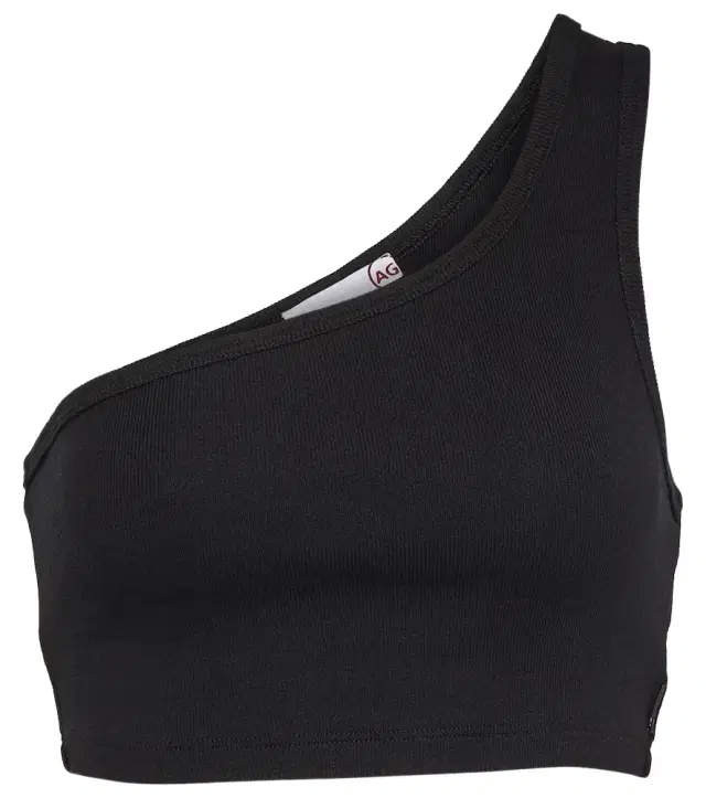 AG Jeans x EmRata Miranda cotton-blend crop top