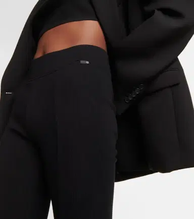 AG Jeans x EmRata Morrison cotton-blend flared pants | Thumbnail 5