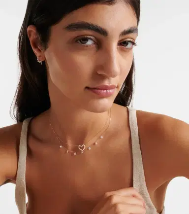 Persée Persée Danaé 18kt gold necklace with diamonds | Thumbnail 5