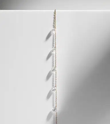 Persée Persée Danaé 18kt gold necklace with diamonds | Thumbnail 6
