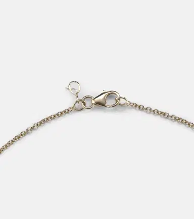 Octavia Elizabeth 18kt gold necklace with blue sapphire | Thumbnail 2
