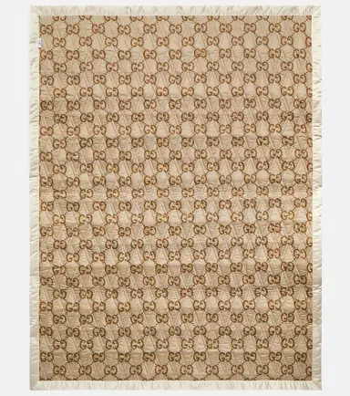 Gucci GG quilted cotton-blend blanket | Thumbnail 2