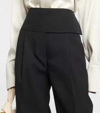 Jil Sander High-rise wool wide-leg pants | Thumbnail 6