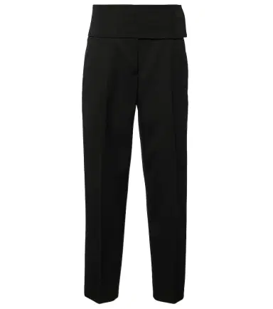 Jil Sander High-rise wool wide-leg pants | Thumbnail 1